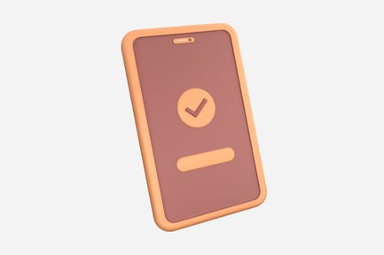 Preview: Premium Mobile Payment 3D Illustration