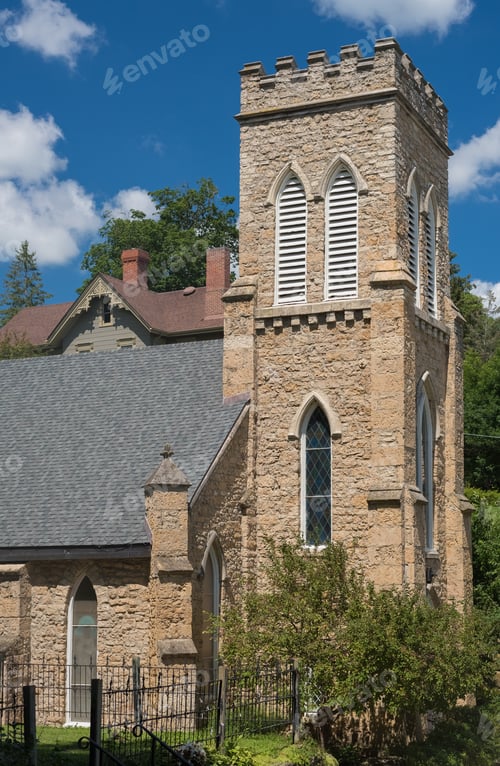 Preview: Old Building On A Street Of Galena, Illinois
