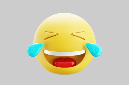 Preview: Laughing emoji face with tears