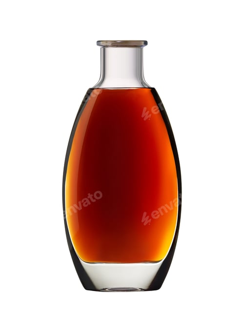 Preview: Cognac, whiskey or brandy bottle