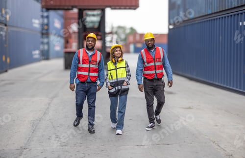 Preview: Container controllers cooperate for eco-logistics, reducing fuel consumption via smart transport.