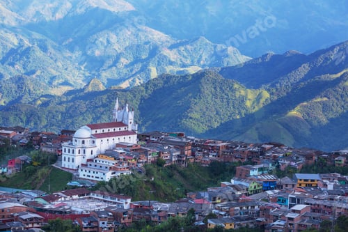 Preview: Colonial village in Colombia