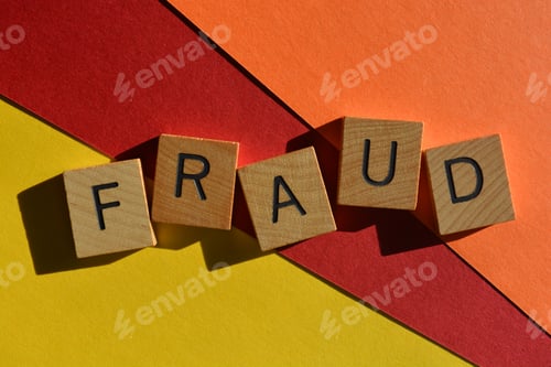 Preview: Fraud, word as banner headline