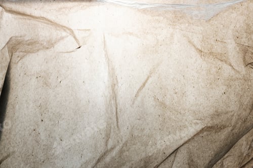 Visualização: Papel pardo amassado com espaço de cópia