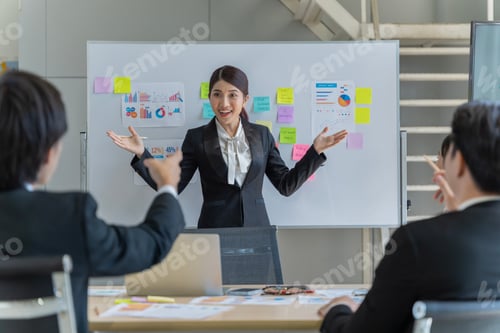 Preview: A group of young Asian businessmen
