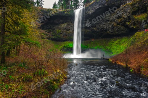 Preview: South Falls Views At Silver Falls State Park, Oregon