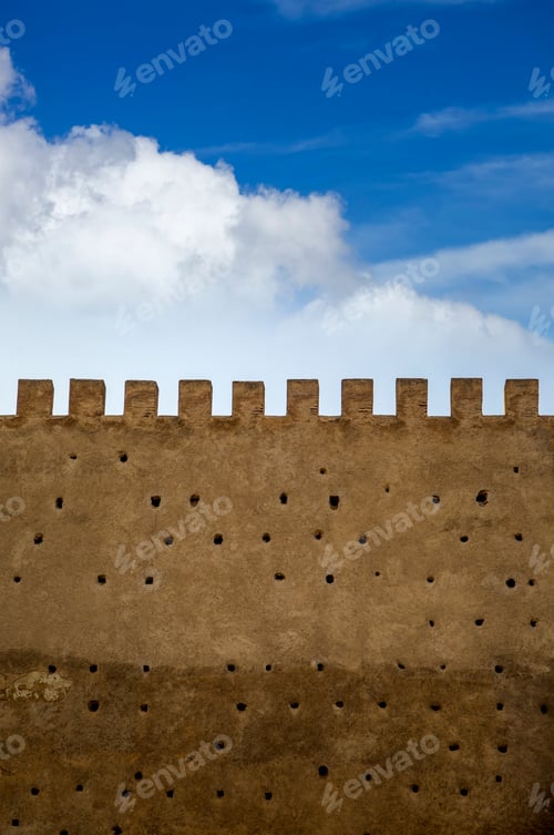 Preview: Old city walls in Fez, Morocco