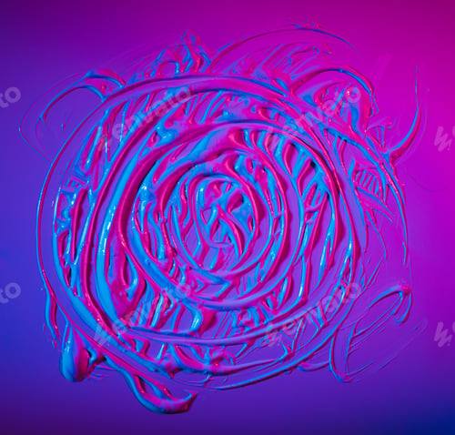 Preview: Puddle of neon paint