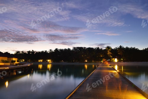 Preview: tropical water home villas