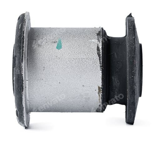 Preview: Car part. Silent blocks isolated on white