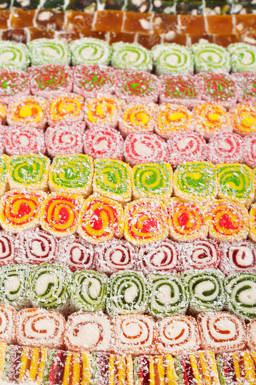 Preview: Assorted traditional turkish delight