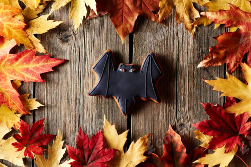 Preview: Halloween homemade gingerbread cookie