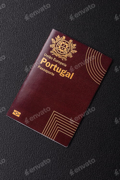 Preview: International passport of a citizen of Portugal