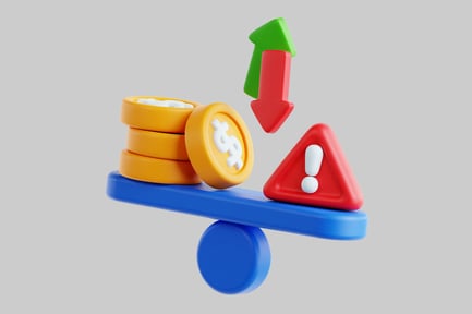 Preview: Financial balance alert concept