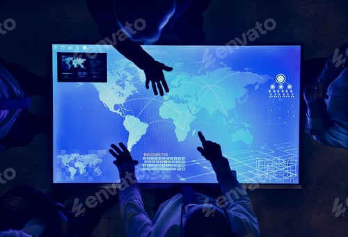Preview: Futuristic global business