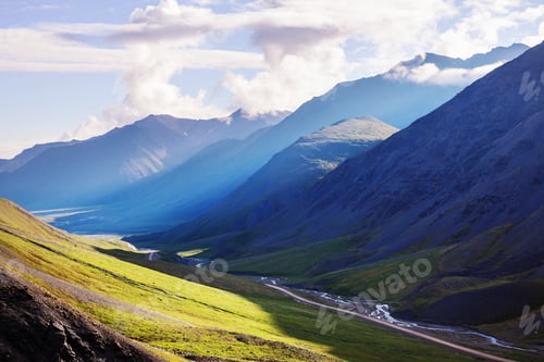 Preview: Mountains in Alaska