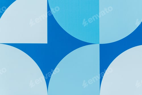 Preview: abstract blue and grey geometric background