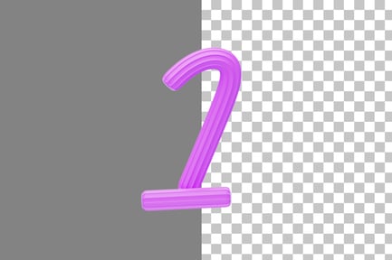 Preview: Creamy 1 3D Icon