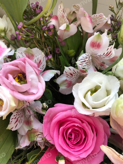 Preview: Flower bouquet close up