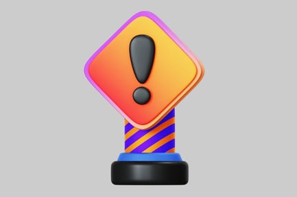 Preview: Warning exclamation point sign