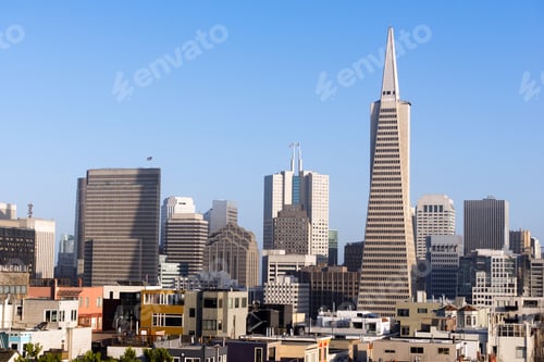 Preview: Over Neighborhood Homes Buildings San Francisco California