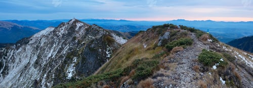 Preview: Landscape panorama of mountains