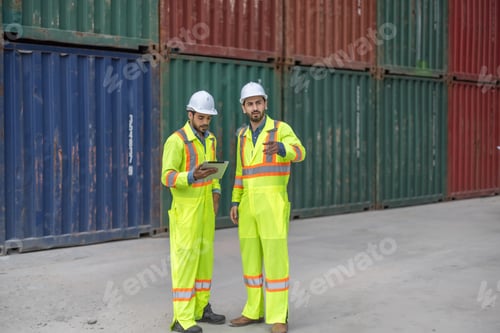 Preview: Container controllers cooperate for eco-logistics, reducing fuel consumption via smart transport.
