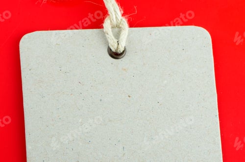 Preview: Blank product info label