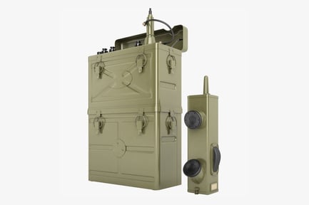 Preview: SCR-300 Military Radio with Handset