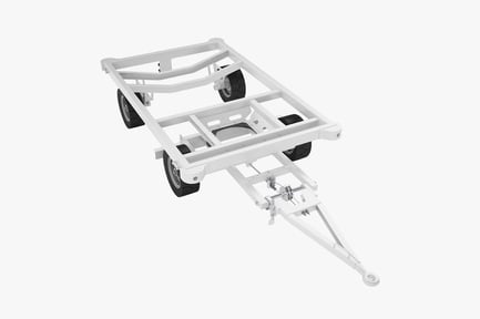 Preview: Airport Luggage Trailer Chassis