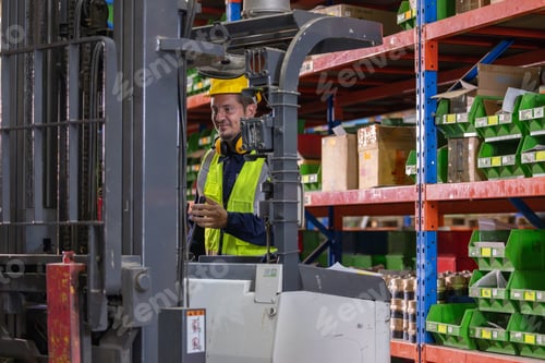 Preview: Forklift operator maneuvers, distributes, repositions goods. Stays updated on operational protocols