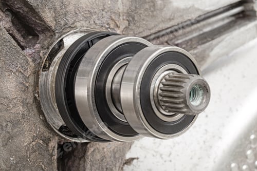 Preview: Replacing bearings and shaft cuffs on the washing machine drum