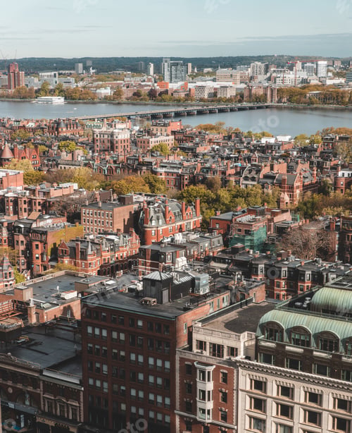 Preview: High rise luxury building in the Back Bay neighborhood of Boston near the Charles River