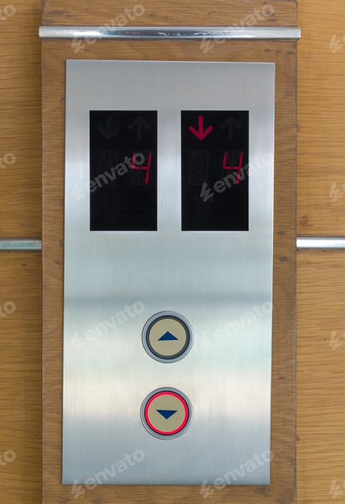 Preview: Elevator Button up and down direction.