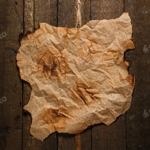 Preview: Old burnt paper