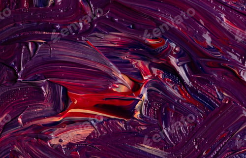 Preview: Abstract brush strokes of acrylic colors