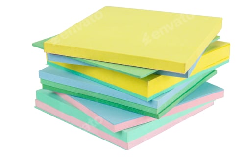 Preview: Sticky notes cube