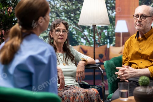 Preview: Elderly woman wheelchair user asks nurse for medical advice and pills