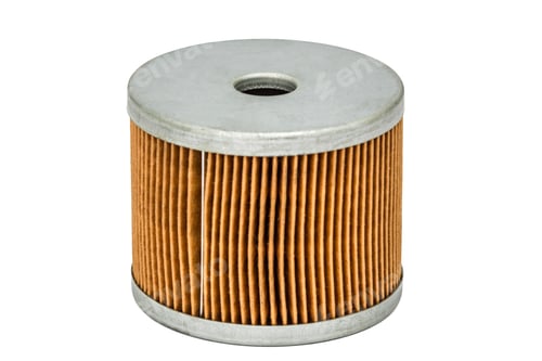 Preview: Car filter close-up, auto spare part, isolated on white, with cl