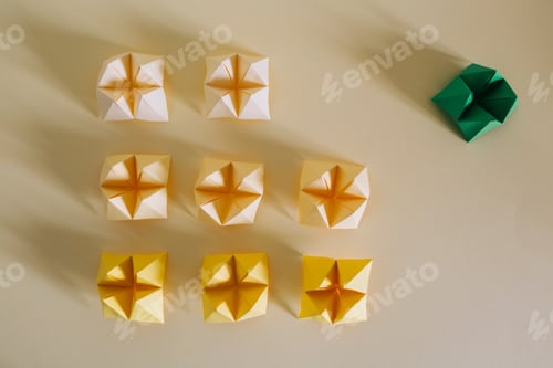 Preview: Set of paper origami