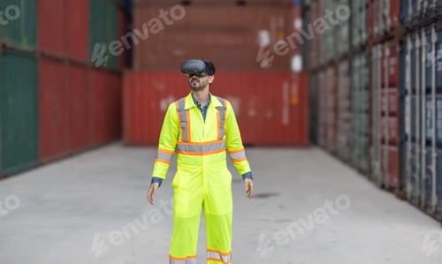 Preview: Warehouse Worker Using VR Technology
