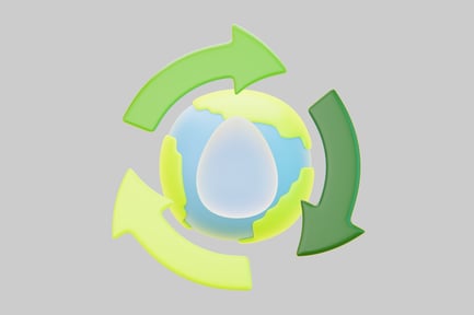 Aperçu: Terre entourée de trois flèches