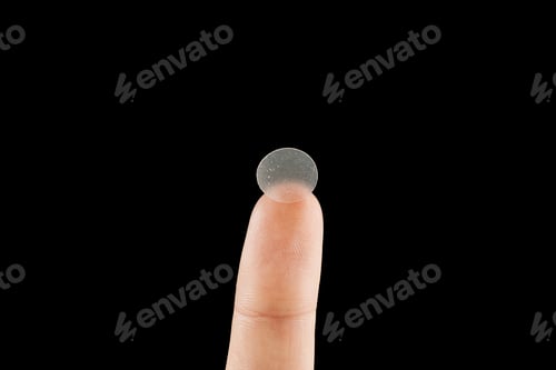 Preview: Acne patches in hands and on finger black