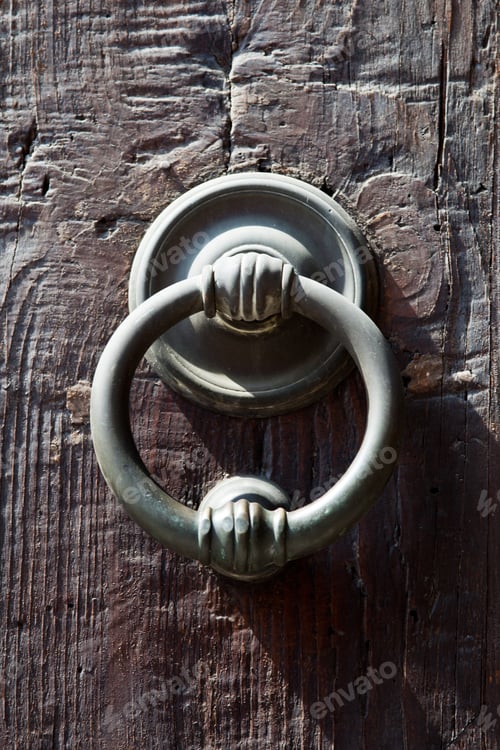 Preview: Ancient italian door knocker