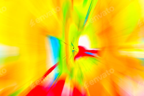 Preview: Abstract multicolored background. Colorful radial blur, streaks of light, sunburst or starburst.