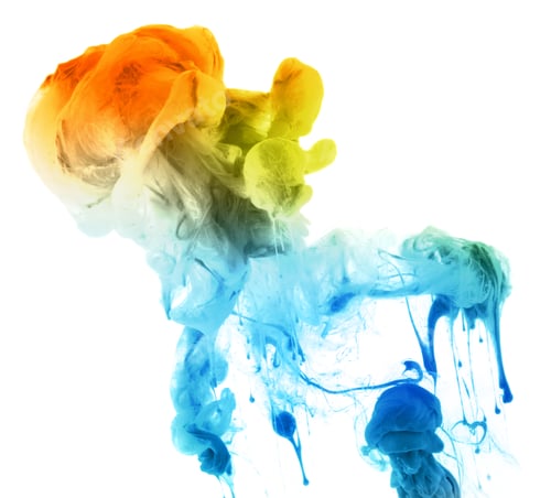 Preview: Acrylic colors in water. Abstract background.