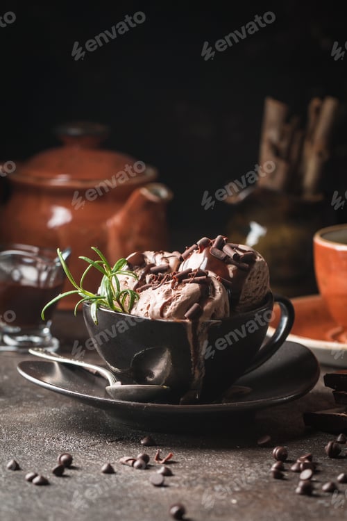 Preview: Chocolate coffee ice cream