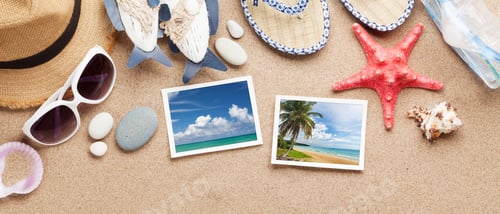 Preview: Travel vacation background concept