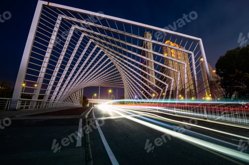 Preview: City light trails