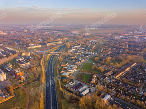 Preview: View over eastern part of Groningen city